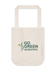 Eco-Friendly Science Tote Bag, Go Green Shopping Bag, Sustainable Canvas Bag, Teacher Gift, Earth Day Tote