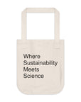 Eco-Friendly Science Tote Bag, Go Green Shopping Bag, Sustainable Canvas Bag, Teacher Gift, Earth Day Tote