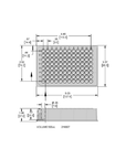96 Round Well V Bottom Microplate-dimensions