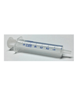 Syringe PP/PE without needle luer slip tip, centered, capacity 5 mL, graduated, 0.2 mL, non-sterile, 100pk
