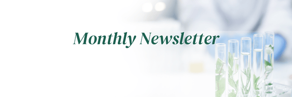 Go Green Scientific Newsletter Header Graphic