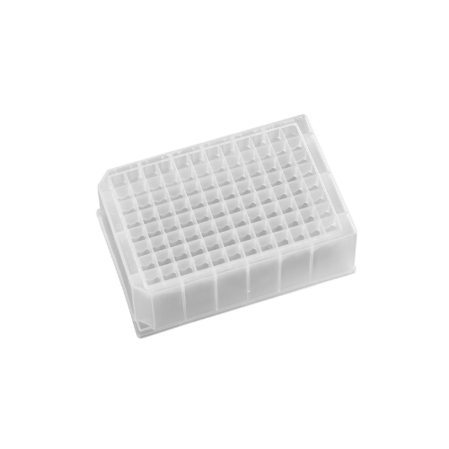 Underside 96-Well Deep Square Pyramid Bottom Microplate