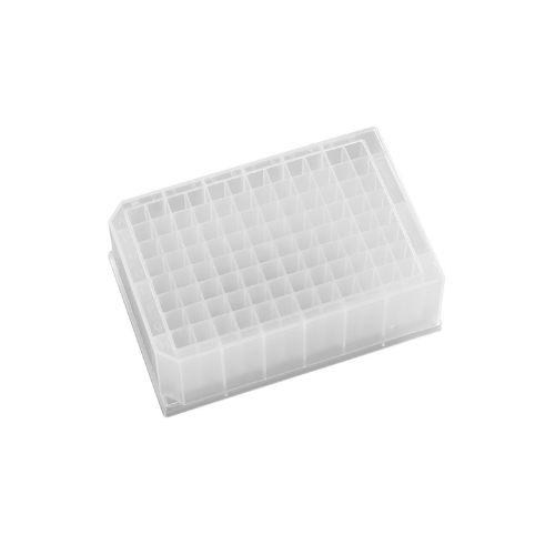 Sterile 96 Deep Square Well Pyramid Bottom Microplate