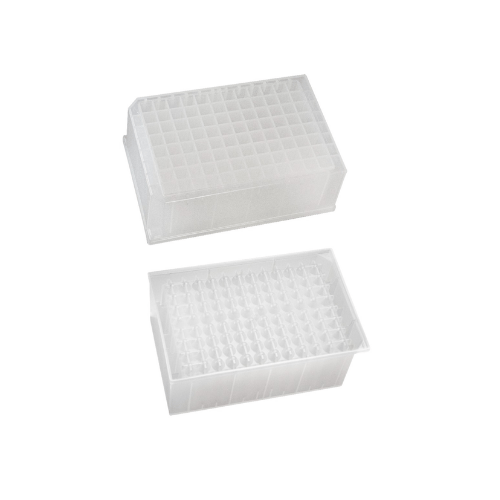 Sterile 96 Deep Square Well Genomics Microplate