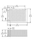 96 Deep 7mm Round Well, 1ml/well, Rimless Polypropylene Microplate