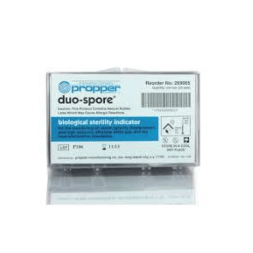 Duo-Spore BioIndicator, 2 Test Strips and 1 Control Strip