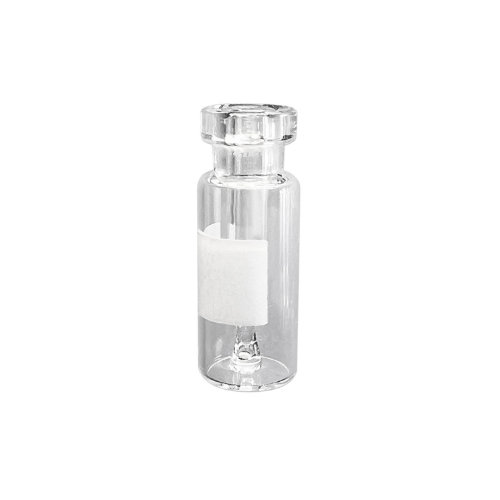 2mL 11mm Crimp Vial with White Marking Spot | Large Opening 12x32mm Clear Glass Autosampler Vial