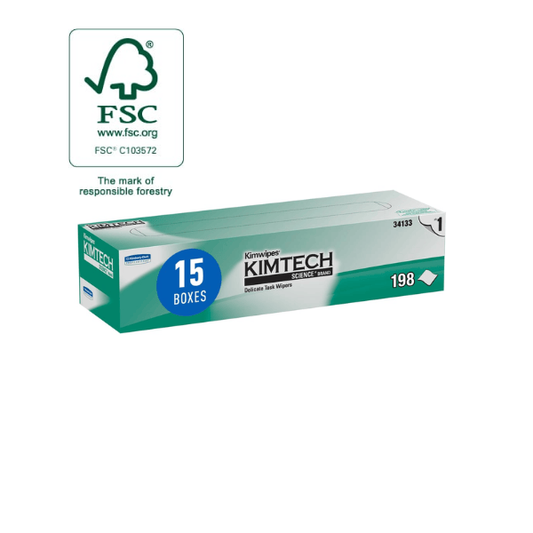 Kimtech Science Kimwipes Large Delicate Task Wipes | 15 Boxes per Case