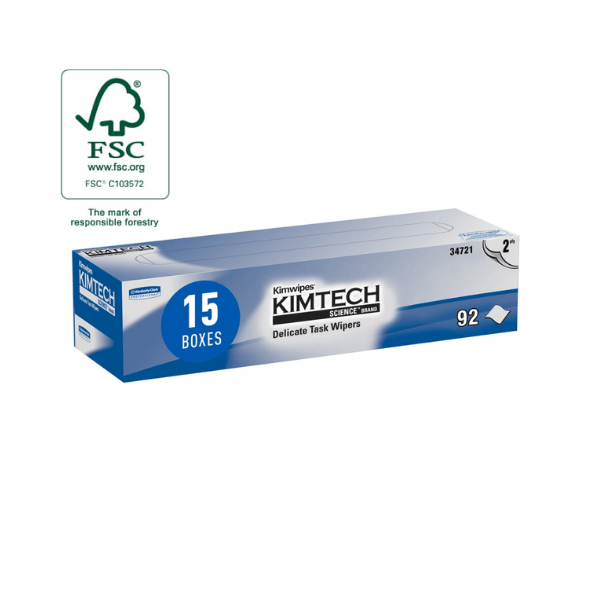 Kimtech Science Kimwipes Extra-Large 2-Ply Delicate Task Wipes