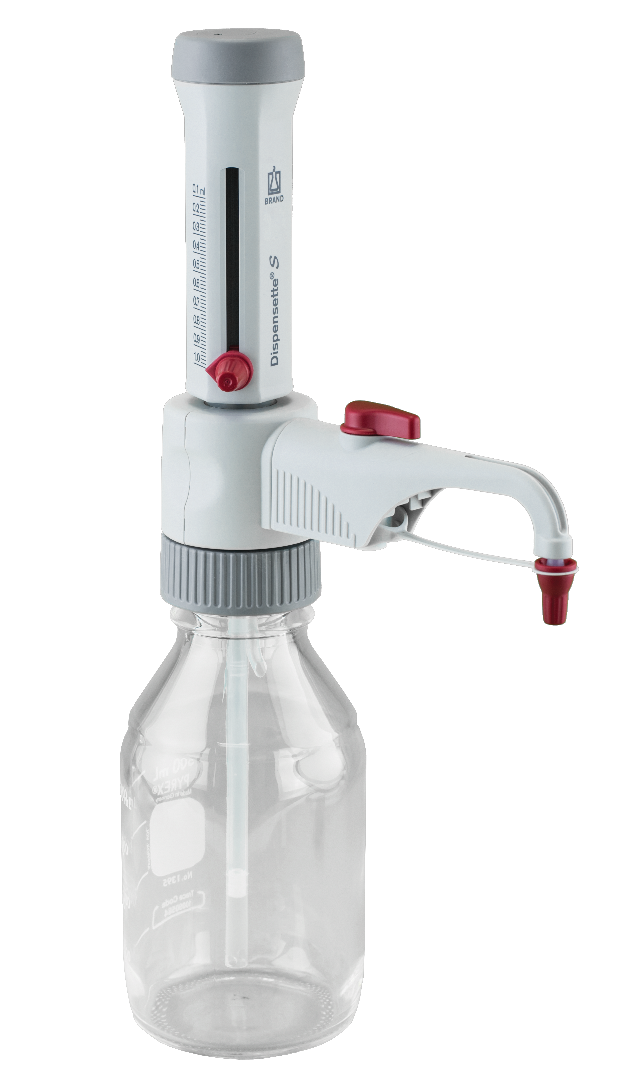 Dispensette S Analog Dispenser 0.1–1 mL Valve