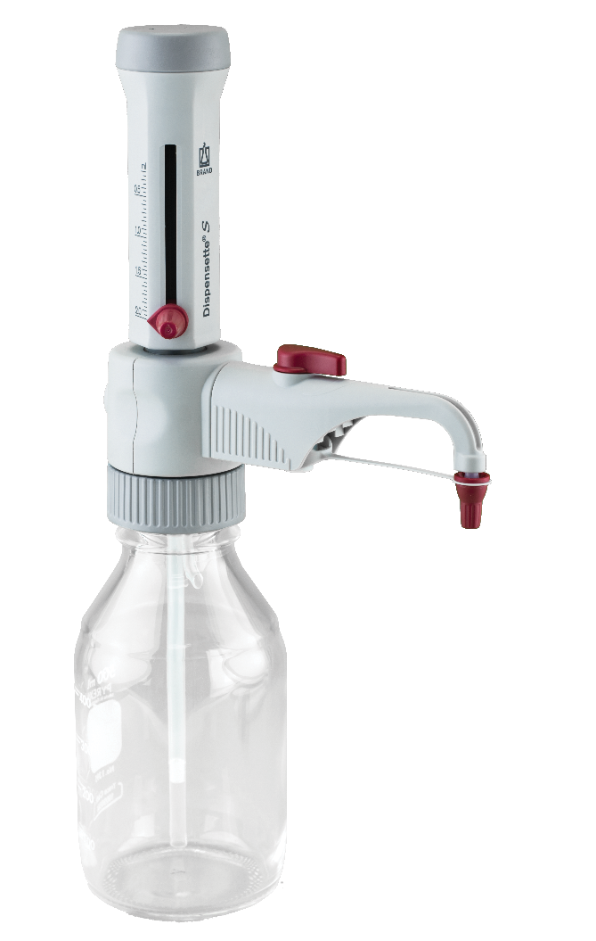 Dispensette S Analog Dispenser 0.2–2 mL Valve