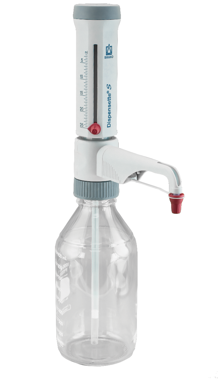 Dispensette S Analog Dispenser 2.5–25 mL