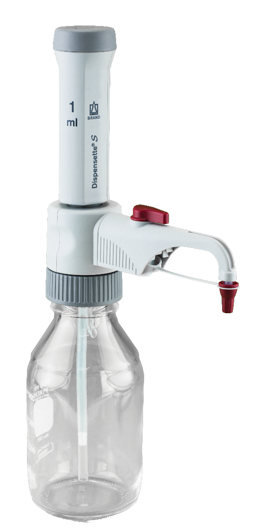 Dispensette S Fixed 1 mL Dispenser with Valve