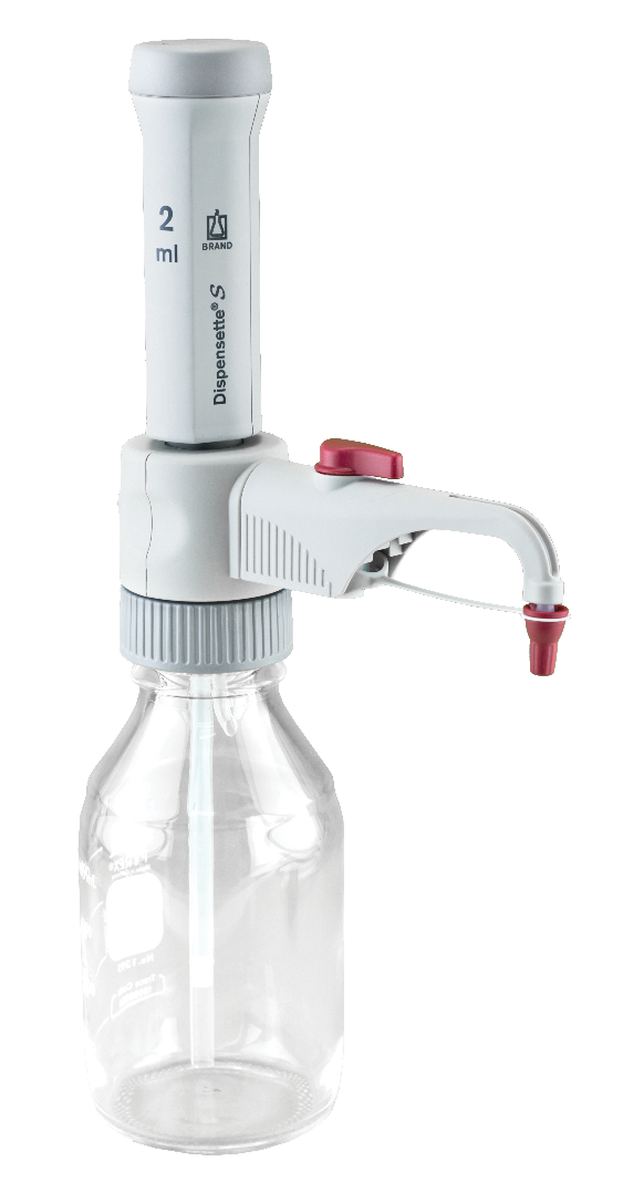 Dispensette S Fixed 2 mL Dispenser with Valve