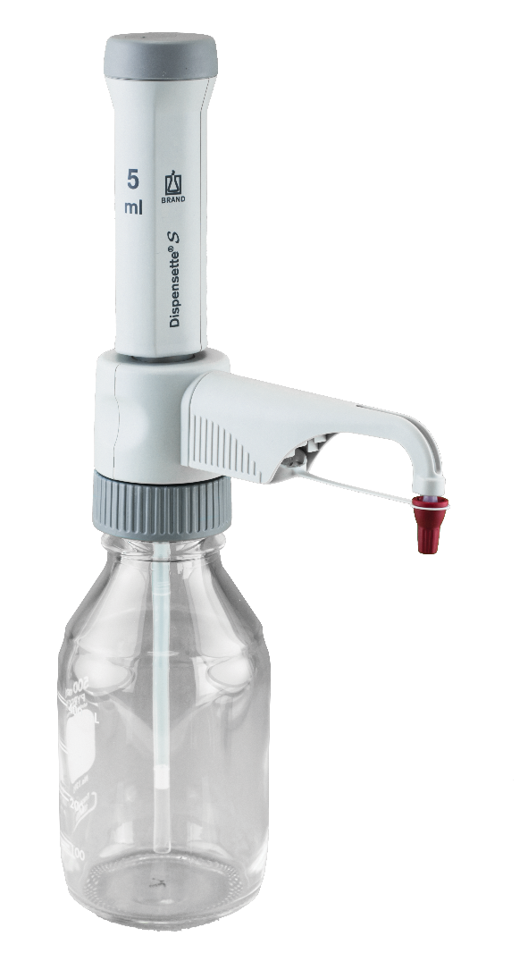 Dispensette S Fixed 5 mL Bottle-Top Dispenser