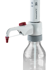BRAND® Dispensette® S Bottle-Top Dispenser, Fixed Volume, 5 mL, With Recirculation Valve