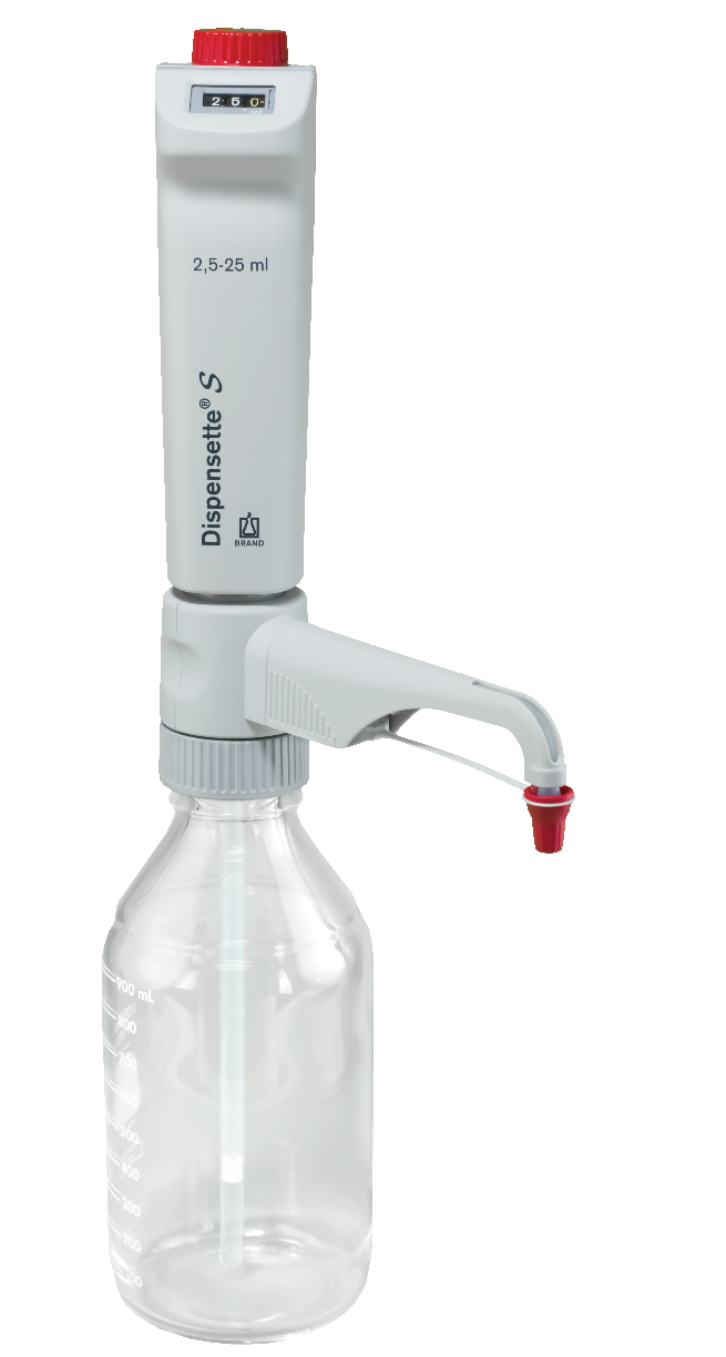 Dispensette S Digital Dispenser 2.5–25 mL