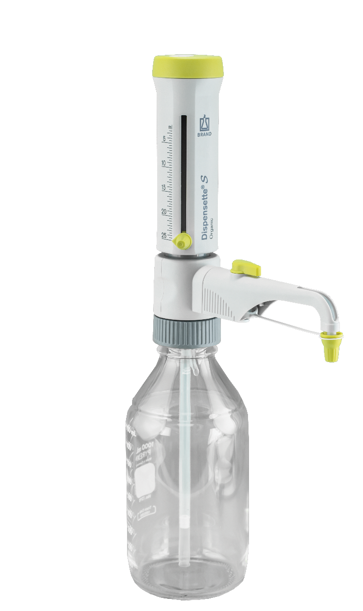 Dispensette S Organic 2.5–25 mL Dispenser Valve