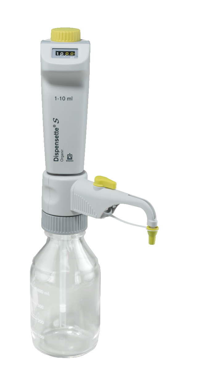 Dispensette S Organic Digital 1–10 mL Valve