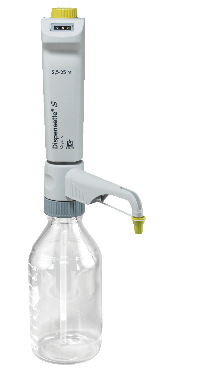 Dispensette S Organic Digital 2.5–25 mL Dispenser