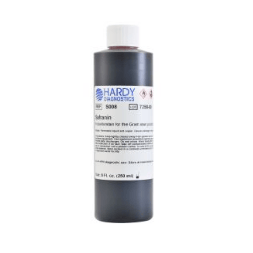 Safranin, for Gram Staining 250ml Bottle