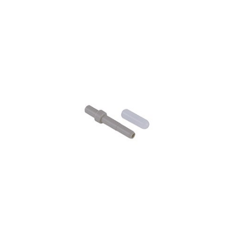 PEEK Nozzles with Caps for Tubings Ø 4.8–8 mm