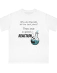 Funny Chemist Organic T-Shirt, Science Tee, Eco Friendly Shirt, Gift for Chemists, Humor Apparel, Teacher Gift