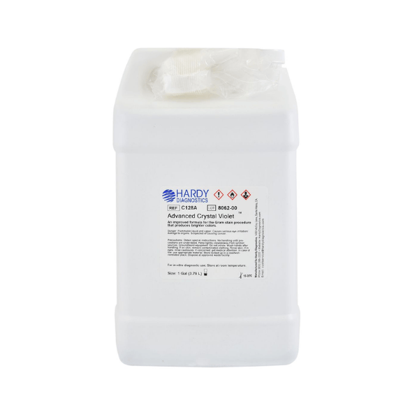 Crystal Violet Stain, Advanced – 1 Gallon | Primary Gram Stain Reagent