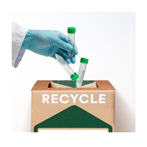 Zero Waste Box™ Centrifuge Tubes/Rigid Lab Plastics Box: M, 20 lb Wt Capacity