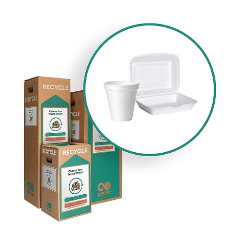 Styrofroam Containers & Recycling Boxes
