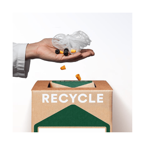 Zero Waste Box™ Hair Nets, Beard Nets and Ear Plugs, Small, 10.5 Gallon