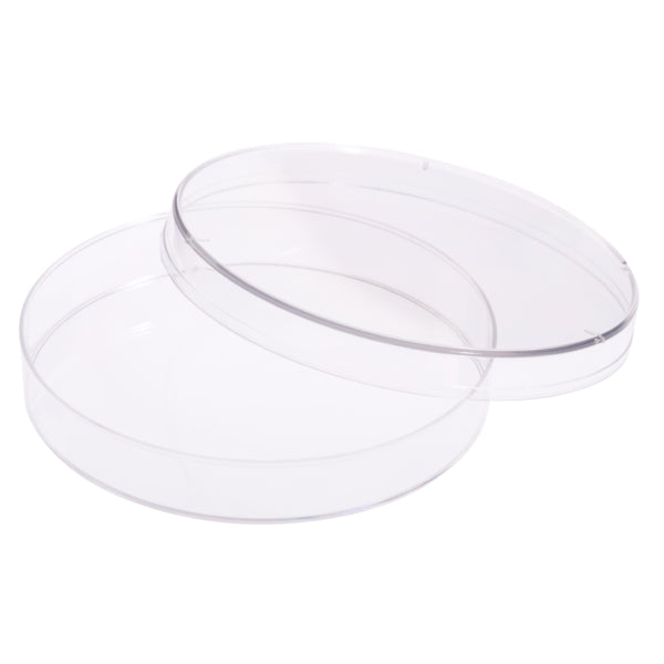 CELLTREAT Petri Dishes, Sterile, 100 × 15 mm, Vented Lid, 500/Case