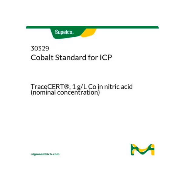 Cobalt ICP Standard 1 g/L in Nitric Acid TraceCERT CRM