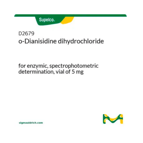 o-Dianisidine Dihydrochloride | 5 mg Vial | Chromogenic GOD–POD Reagent