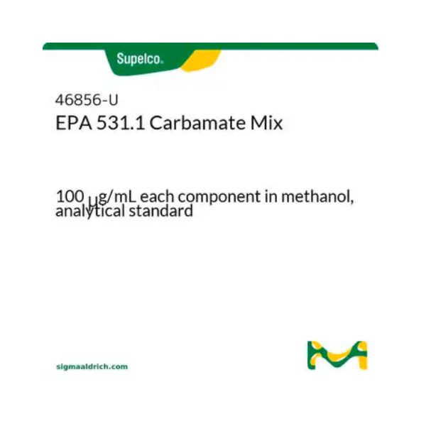 EPA 531.1 Carbamate Mix Analytical Standard, Multi-Component Solution