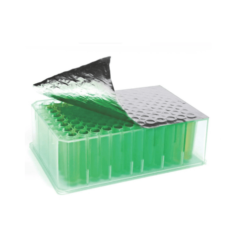 Aluminum 2mil Thick Peelable Foil Adhesive Sealing Sheet