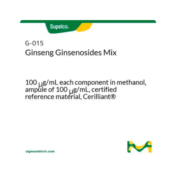 Ginseng Ginsenosides Mix CRM, 100 µg/mL, 1 mL