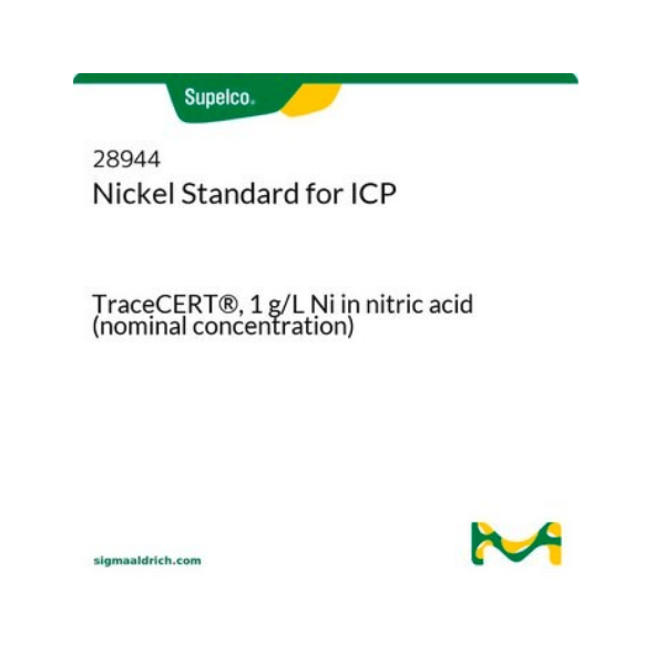 Nickel ICP Standard CRM | TraceCERT®
