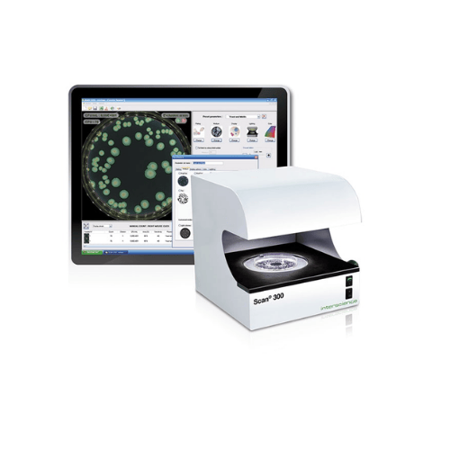 Scan 300 is an automatic colony counter