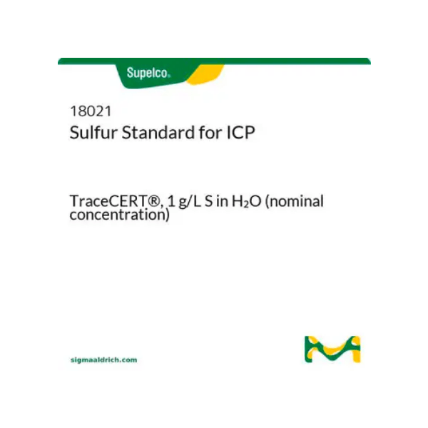 Sulfur ICP Standard CRM 1 g/L | TraceCERT