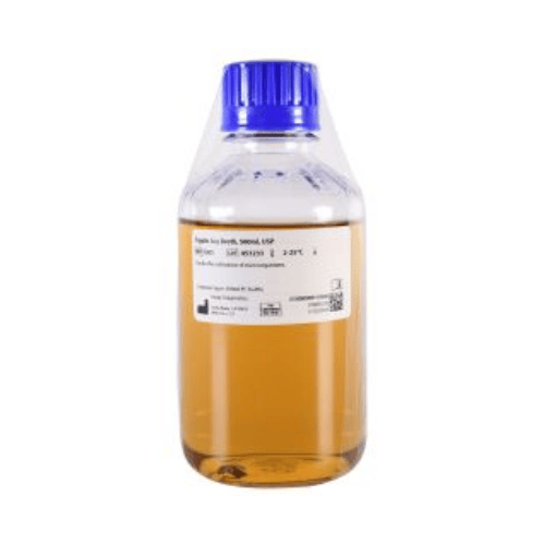 Tryptic Soy Broth (TSB) USP in 500 mL Polycarbonate Bottle